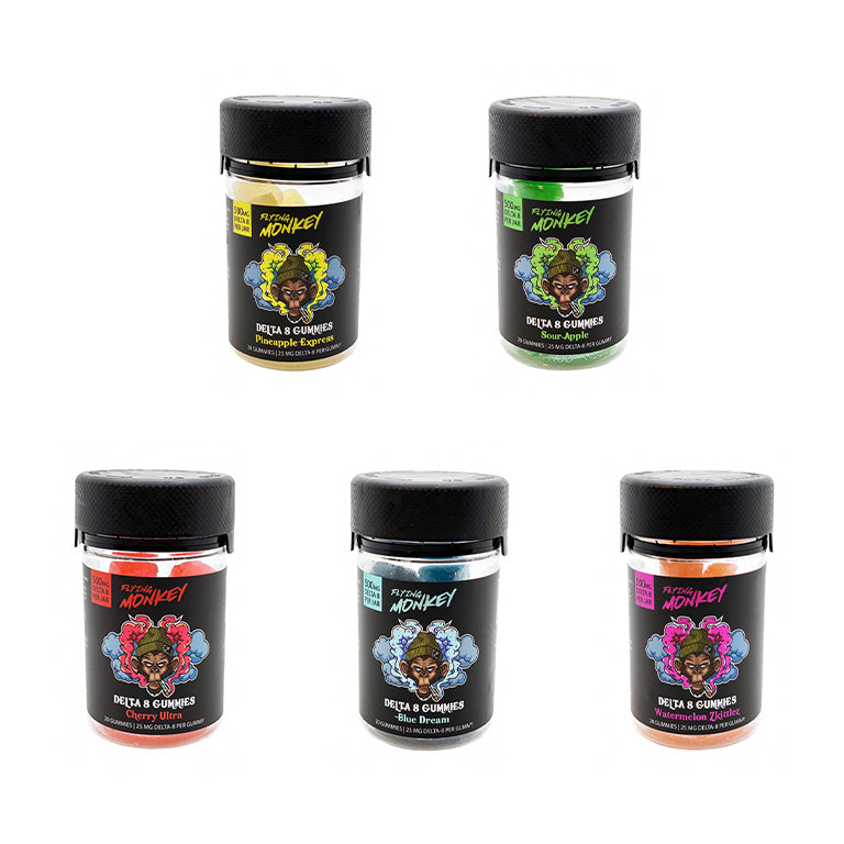 FLYING MONKEY DELTA 8 GUMMIES 20CT