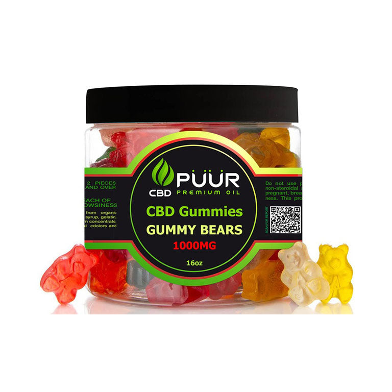 PUUR CBD Gummies 1000mg