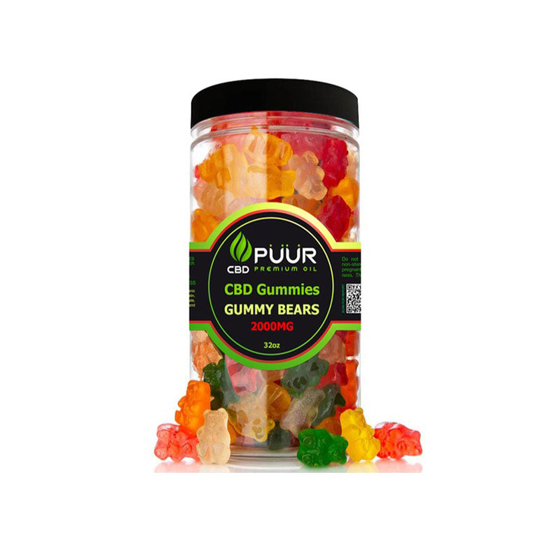 PUUR CBD Gummies 2000mg