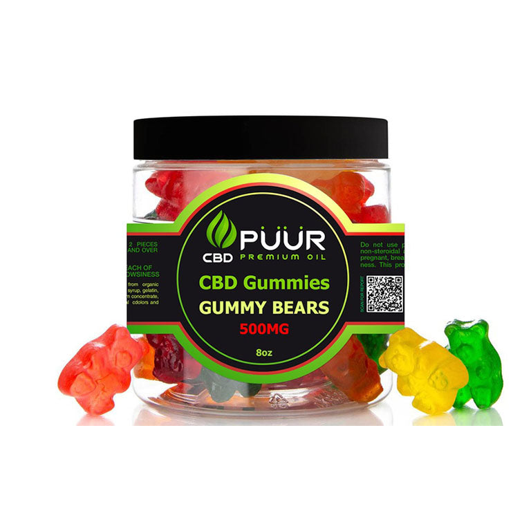 PUUR CBD Gummies 500mg