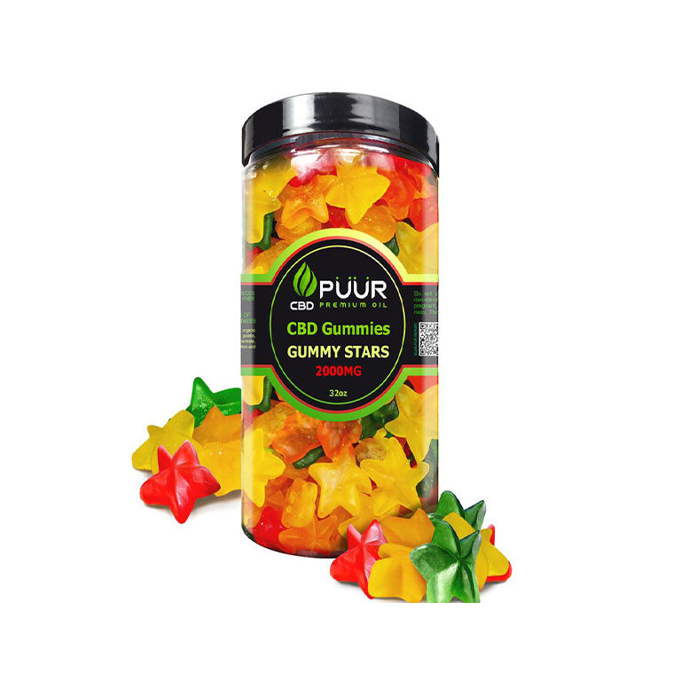 PUUR CBD Gummies 2000mg