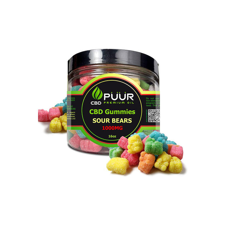 PUUR CBD Gummies 1000mg