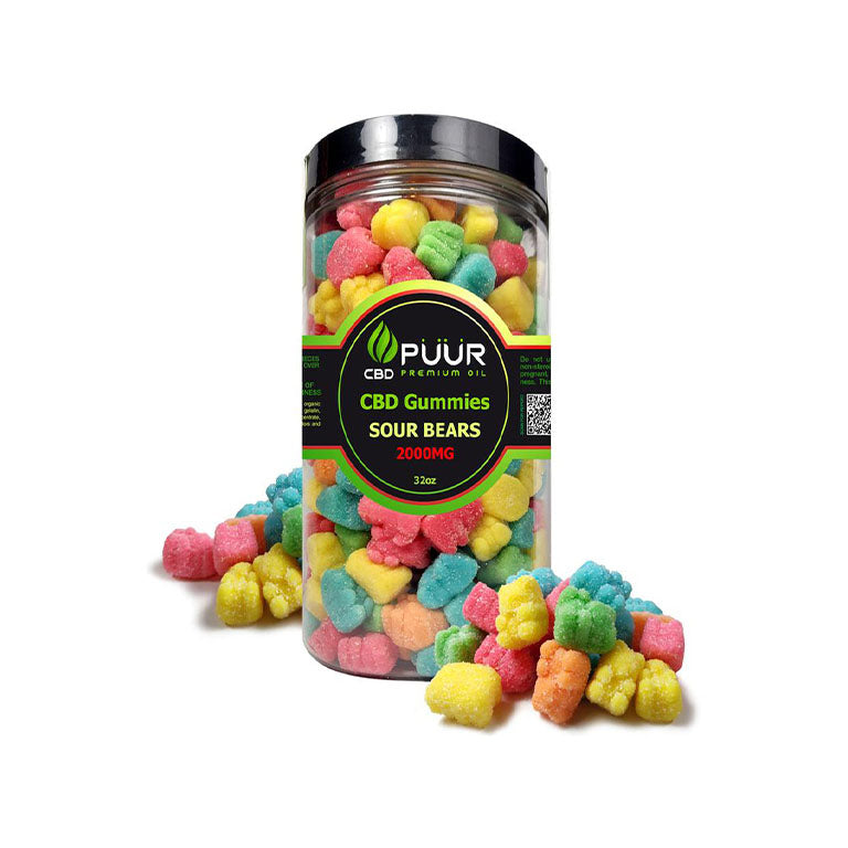 PUUR CBD Gummies 2000mg