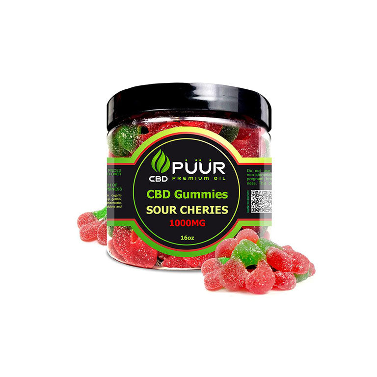 PUUR CBD Gummies 1000mg