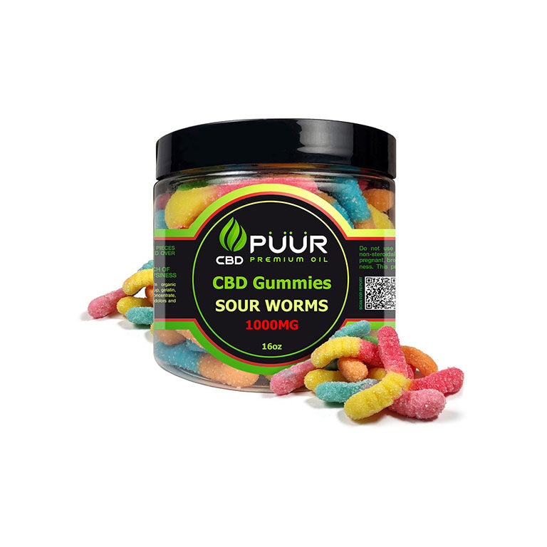 PUUR CBD Gummies 1000mg
