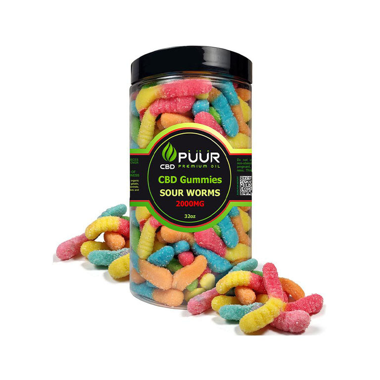 PUUR CBD Gummies 2000mg